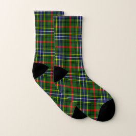 Scottish Clan Bisset Tartan Kariert Socken