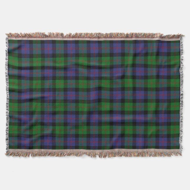 Scottish Clan Blair Tartan Kariert Decke (Vorderseite)
