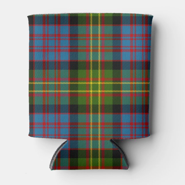 Scottish Clan Bowie Tartan Kariert Dosenkühler (Vorderseite)