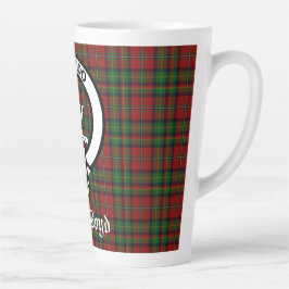 Scottish Clan Boyd Wappen Abzeichen & Tartan Milchtasse