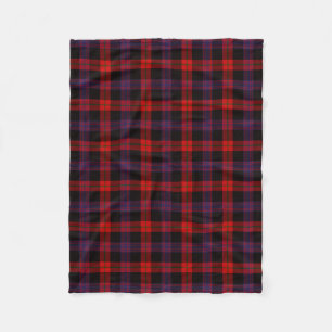 Scottish Clan Brown Tartan Kariert Fleecedecke