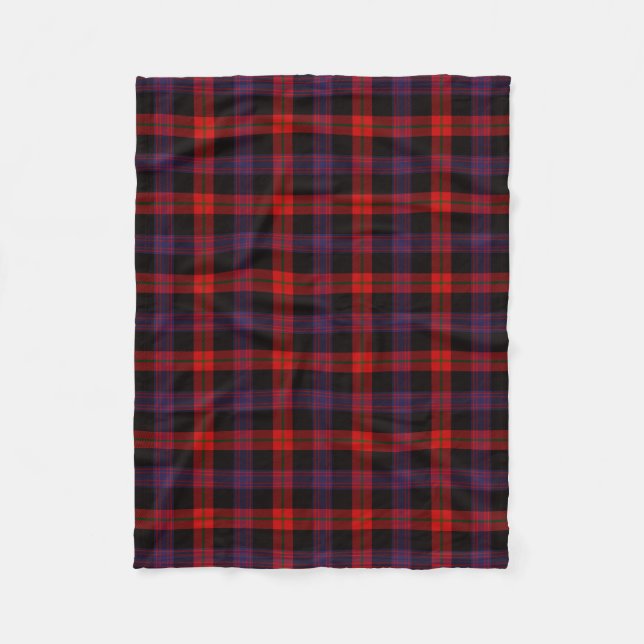 Scottish Clan Brown Tartan Kariert Fleecedecke (Vorderseite)