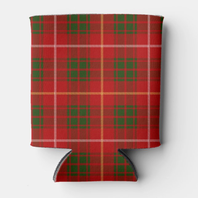 Scottish Clan Bruce Tartan Kariert Dosenkühler (Vorderseite)