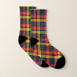 Scottish Clan Buchanan Modern Tartan Kariert Socken