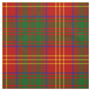 Scottish Clan Burns Tartan Kariert Stoff