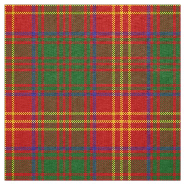 Scottish Clan Burns Tartan Kariert Stoff (Muster)