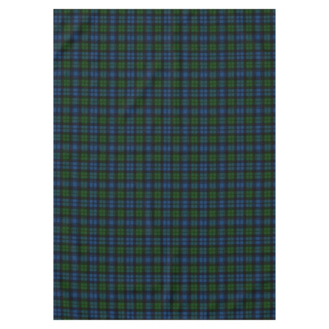 Scottish Clan Campbell Military Tartan Kariert Tischdecke (Vorderseite)