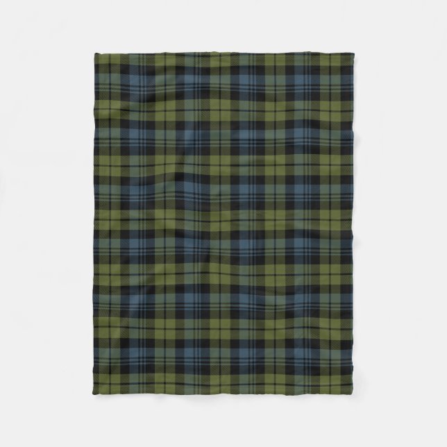 Scottish Clan Campbell Tartan Kariert Fleecedecke (Vorderseite)