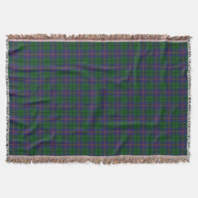 Scottish Clan Carmichael Tartan Decke (Vorderseite)