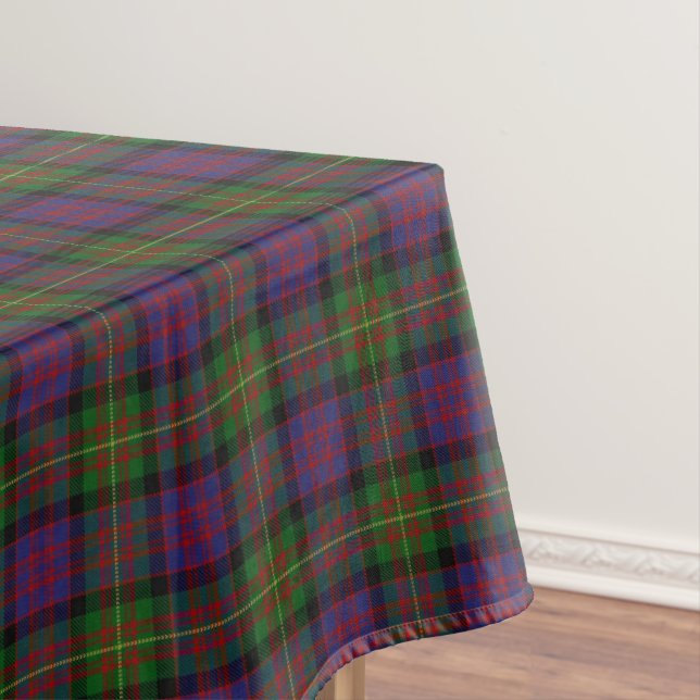 Scottish Clan Carnegie Tartan Tischdecke (Beispiel)