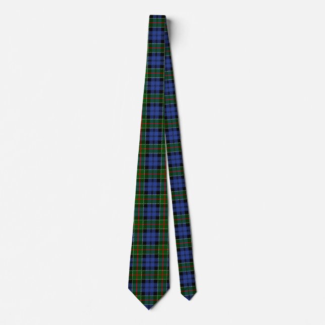 Scottish Clan Colquhoun Tartan Kariert Krawatte (Vorderseite)