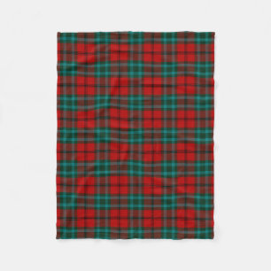 Scottish Clan Cook Tartan Kariert Fleecedecke