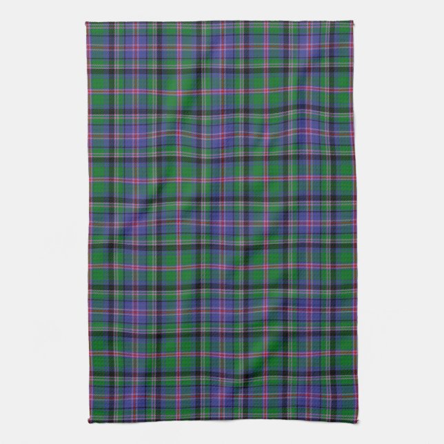 Scottish Clan Cooper Tartan Kariert Geschirrtuch (Vertikal)