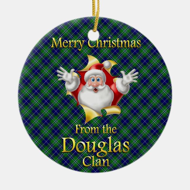 Scottish Clan Douglas Christmas Ornament (Vorne)