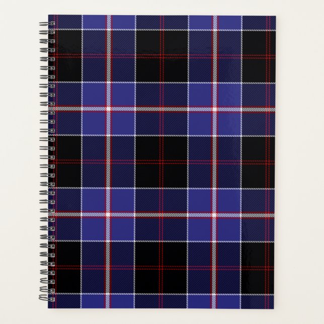 Scottish Clan Dunlap Tartan Kariert Planer (Vorderseite)