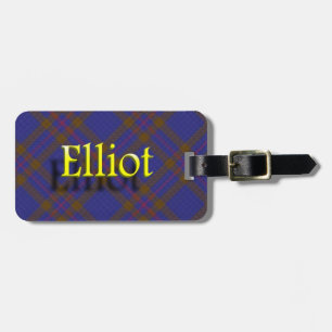 Scottish Clan Elliot Luggage Tag Gepäckanhänger