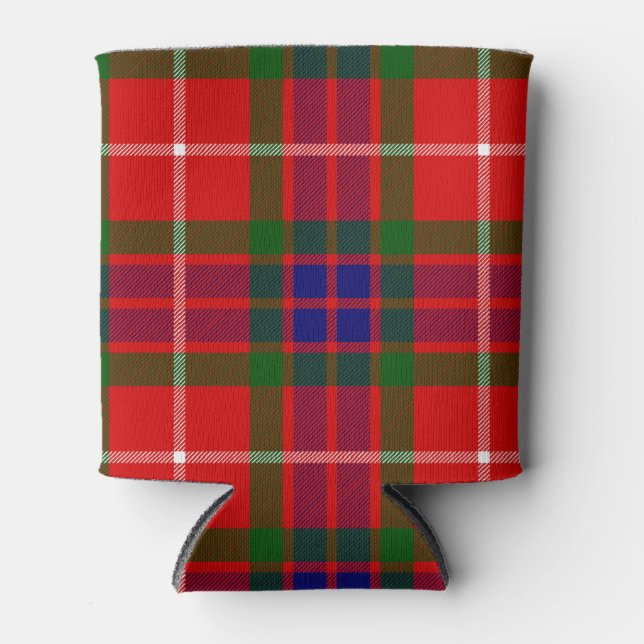 Scottish Clan Fraser von Lovat Tartan Kariert Dosenkühler (Vorderseite)