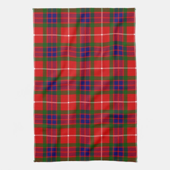 Scottish Clan Fraser von Lovat Tartan Kariert Geschirrtuch (Vertikal)