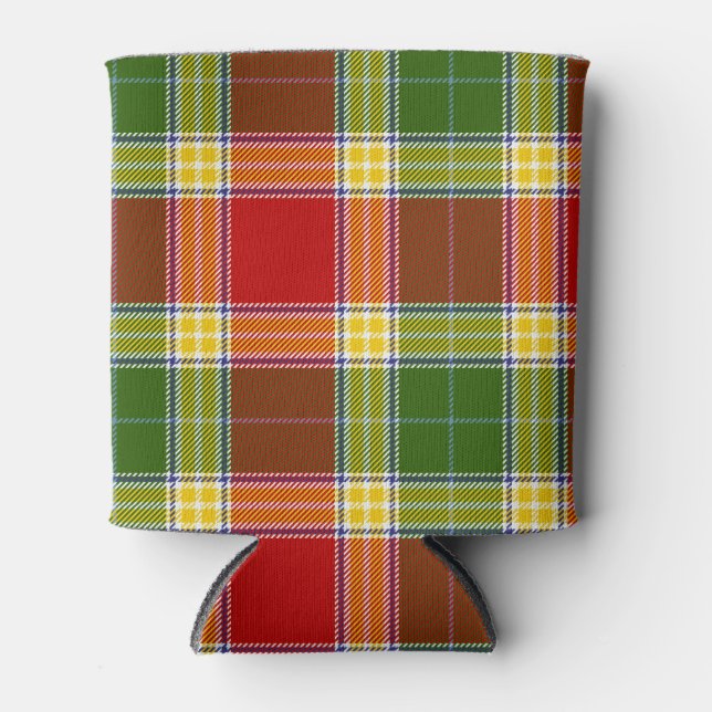 Scottish Clan Gibson Tartan Kariert Dosenkühler (Vorderseite)