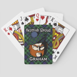 Scottish Clan Graham Tartan Deck Spielkarten