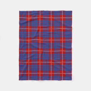 Scottish Clan Hamilton Tartan Kariert Fleecedecke
