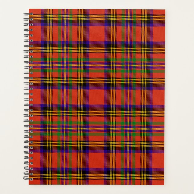 Scottish Clan Hepburn Tartan Kariert Planer (Vorderseite)