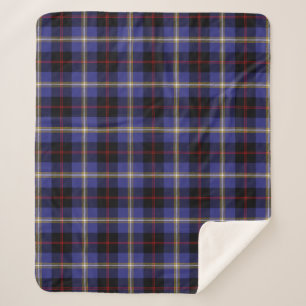 Scottish Clan Hill Tartan Kariert Sherpadecke