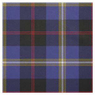 Scottish Clan Hill Tartan Kariert Stoff