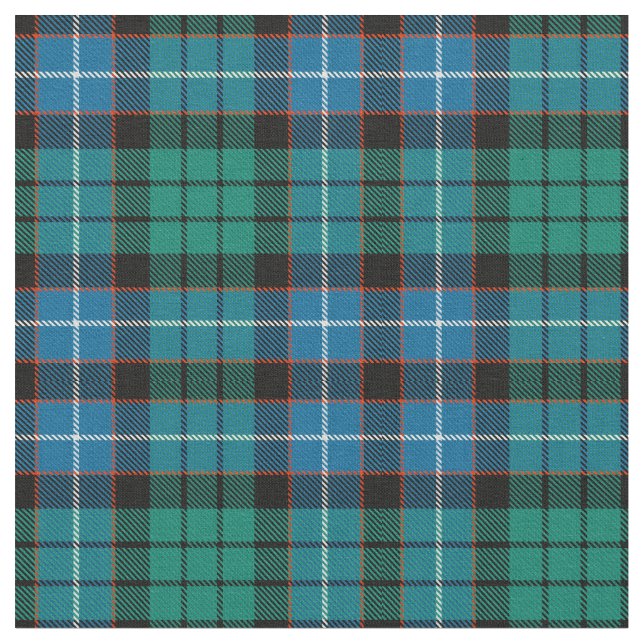 Scottish Clan Hunter Ancient Tartan Kariert Stoff (Nahaufnahme)