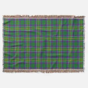 Scottish Clan Hunter Tartan Kariert Decke