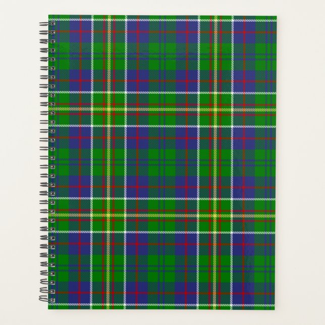 Scottish Clan Hunter Tartan Kariert Planer (Vorderseite)