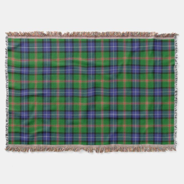 Scottish Clan Jones Tartan Kariert Decke (Vorderseite)