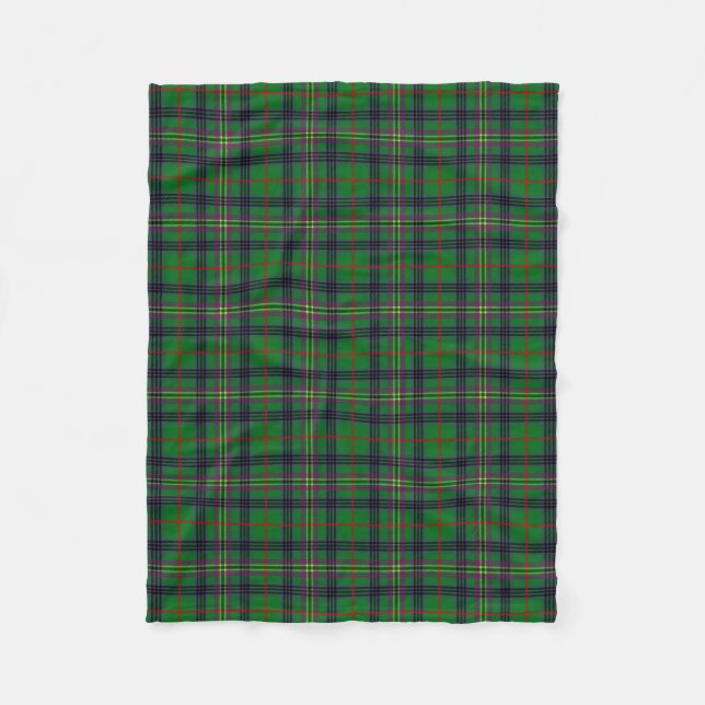 Scottish Clan Kennedy Tartan Kariert Fleecedecke (Vorderseite)