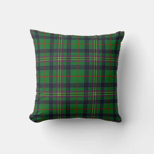 Scottish Clan Kennedy Tartan Kariert Kissen (Vorderseite)