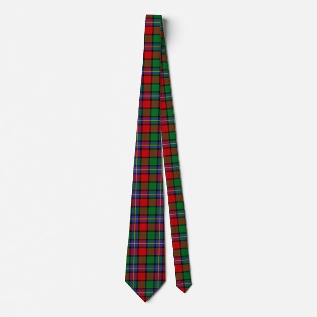 Scottish Clan Kilgore Tartan Kariert Krawatte (Vorderseite)