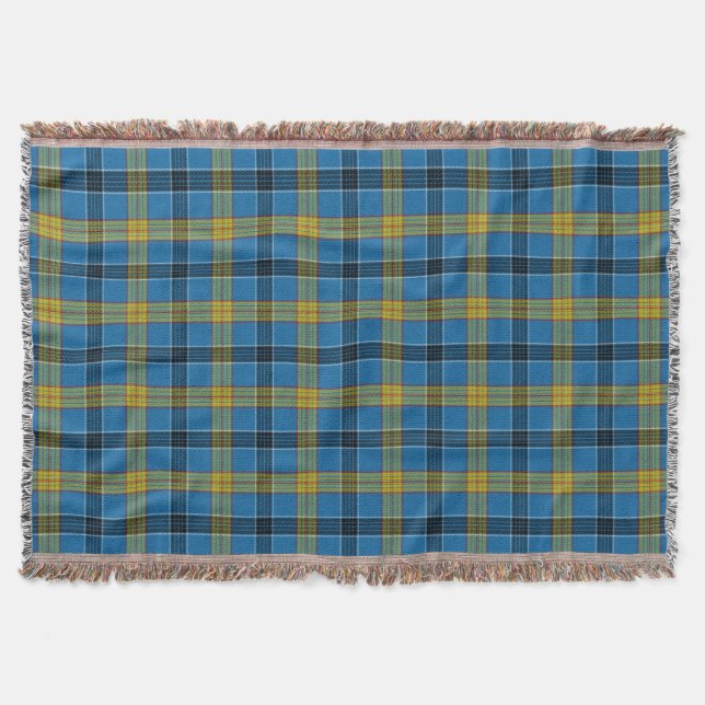 Scottish Clan Laing Tartan Kariert Decke (Vorderseite)