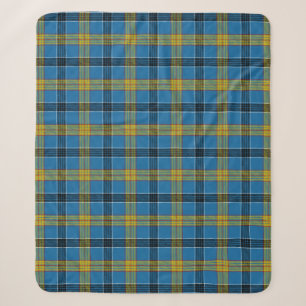 Scottish Clan Laing Tartan Kariert Sherpadecke