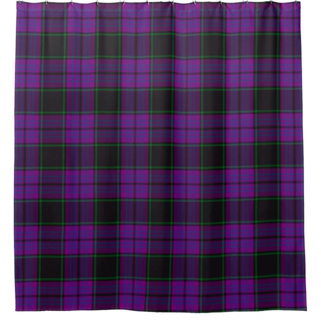 Scottish Clan Laird Tartan Kariert Duschvorhang (Vorderseite)
