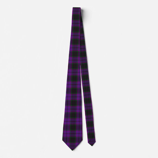 Scottish Clan Laird Tartan Kariert Krawatte (Vorderseite)