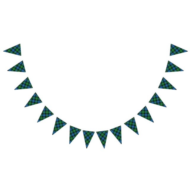 Scottish Clan Lamont Tartan Wimpelkette (Alle)