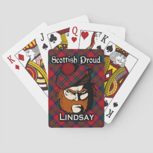 Scottish Clan Lindsay Tartan Deck Spielkarten