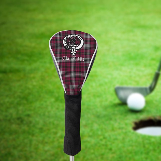 Scottish Clan Little Wappen Abzeichen und Tartan C Golf Headcover (Von Creator hochgeladen)