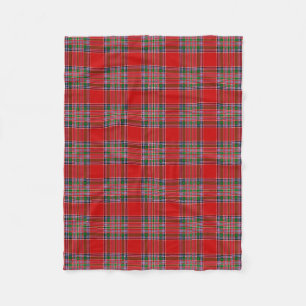 Scottish Clan MacBean Tartan Kariert Fleecedecke