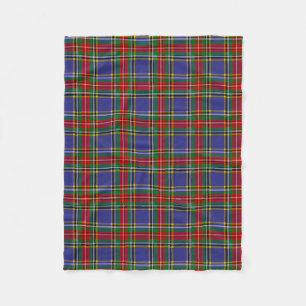 Scottish Clan MacBeth Tartan Kariert Fleecedecke