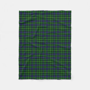 Scottish Clan MacBride Tartan Kariert Fleecedecke