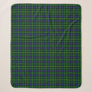 Scottish Clan MacBride Tartan Kariert Sherpadecke