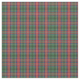 Scottish Clan MacCulloch Kariert Red Blue Green Stoff