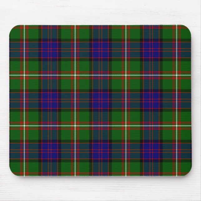 Scottish Clan MacDonald von Clanranald Tartan Mousepad (Vorne)