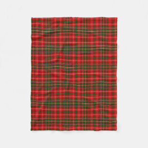 Scottish Clan MacDougall Tartan Kariert Fleecedecke