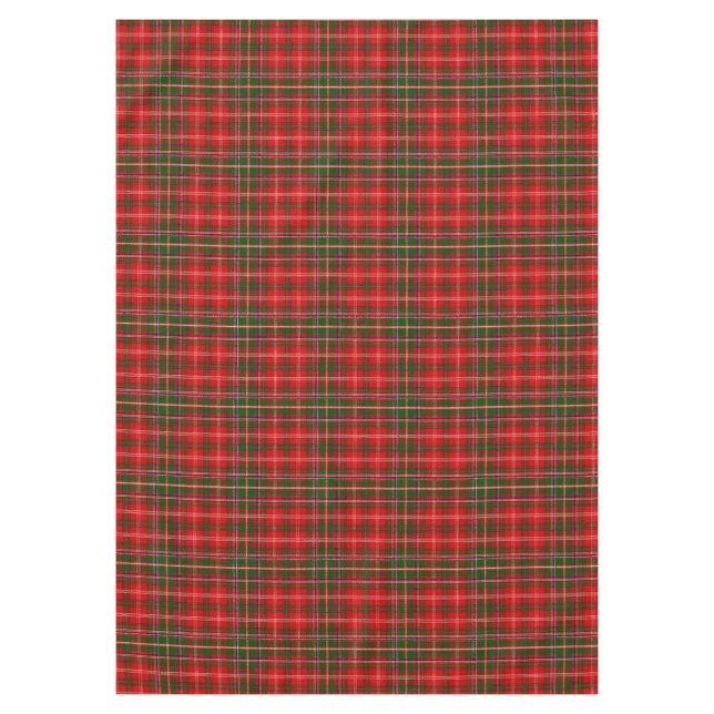 Scottish Clan MacDougall Tartan Kariert Tischdecke (Vorderseite)